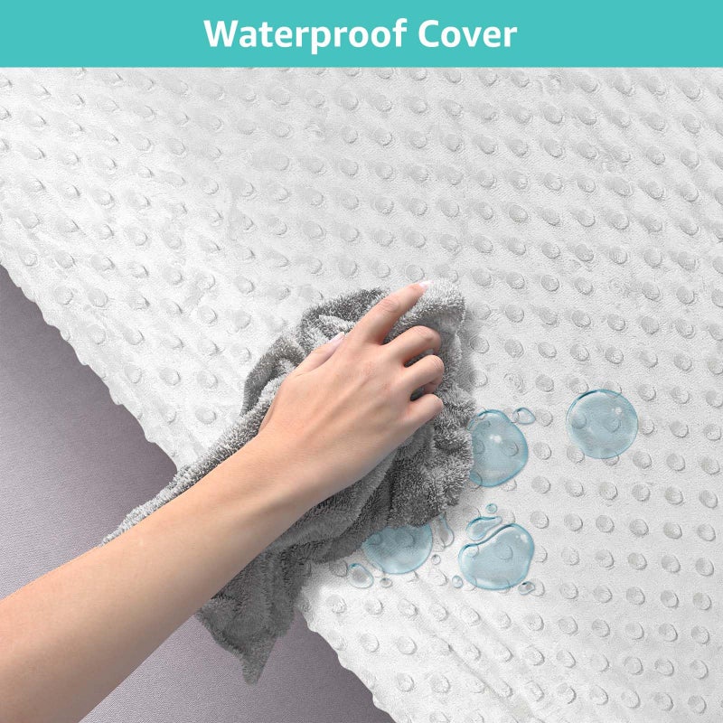 YENING Soft Baby Changing Pad for Dresser Diaper Changing Table Mattress with Cover for Babies and Toddlers Waterproof - Image 5